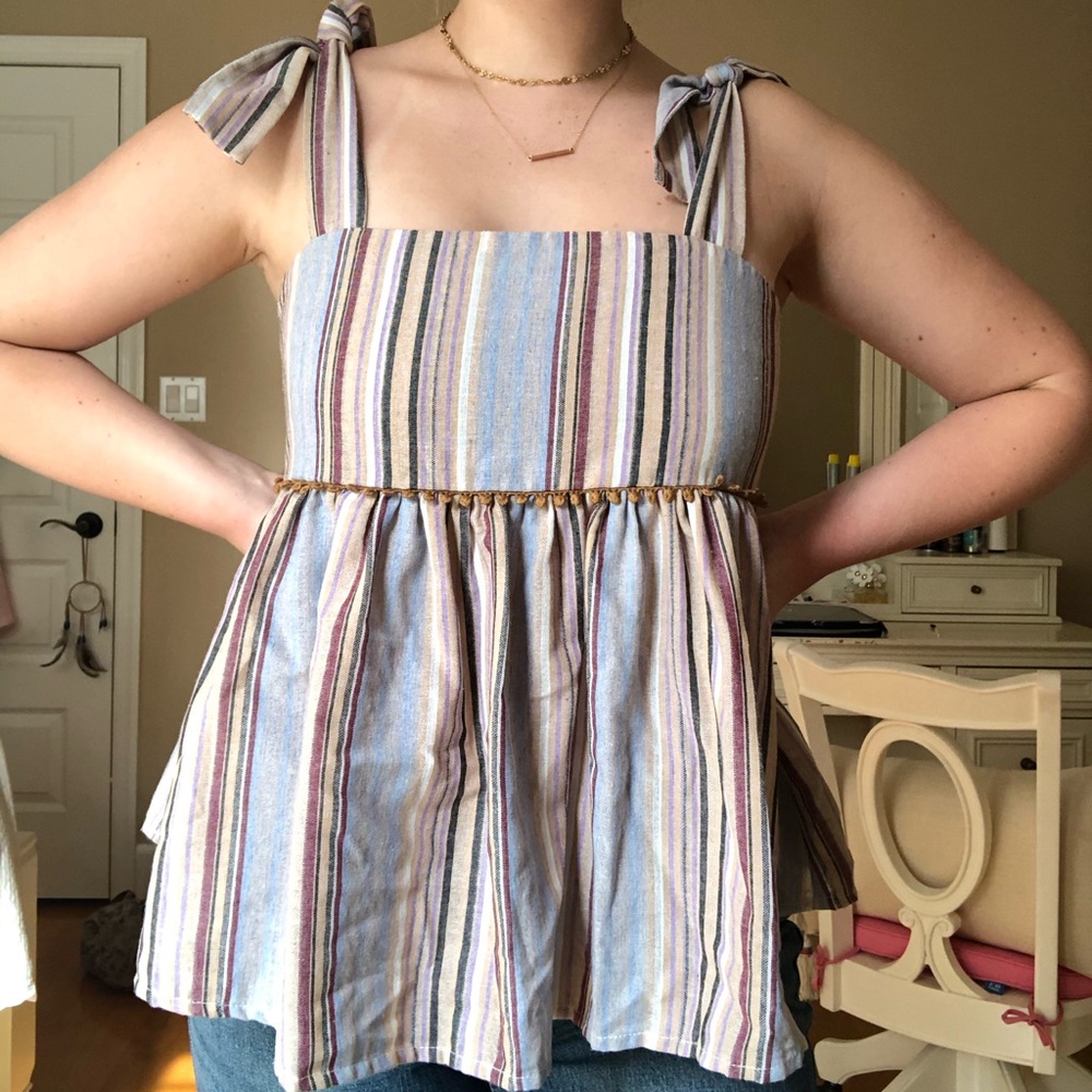 Altar’d State Striped Tank Top